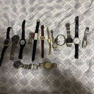Assorted Watch lot citizen , pulsar , Gruen etc